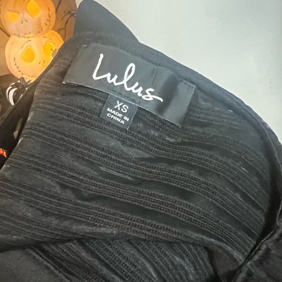 NWOT Lulu’s Women’s Black Bodycon Dress SZ XS 🖤 - Picture 12 of 12